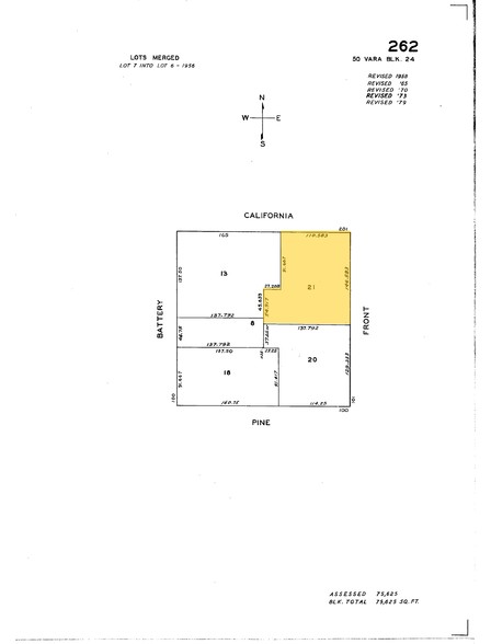 201 California St, San Francisco, CA for lease - Plat Map - Image 2 of 6