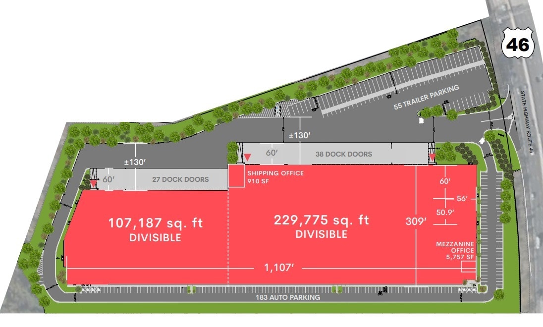 1098 US-46, Ridgefield, NJ for lease Floor Plan- Image 1 of 1