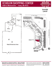 8136-8190 S Memorial Dr, Tulsa, OK for lease Floor Plan- Image 2 of 2