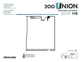 200 Union Blvd, Lakewood, CO for lease Floor Plan- Image 1 of 1