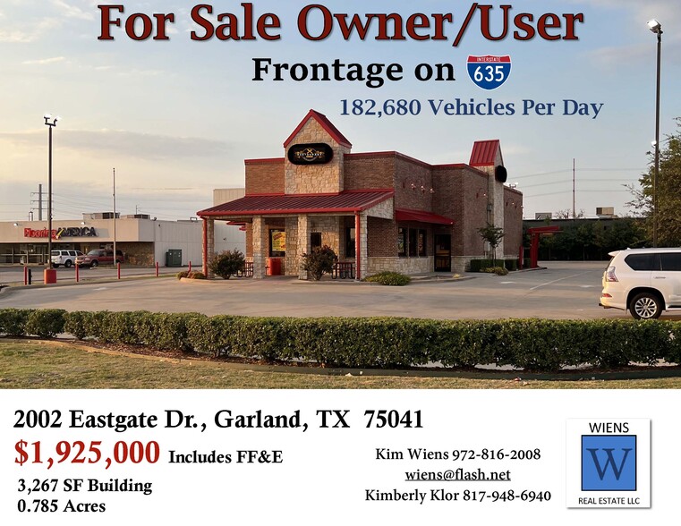 2002 Eastgate Dr, Garland, TX for sale - Building Photo - Image 1 of 5