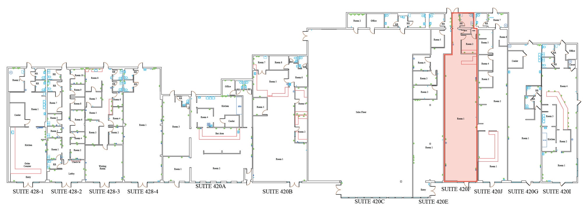 420 McNulty St, Blythewood, SC for lease Floor Plan- Image 1 of 4