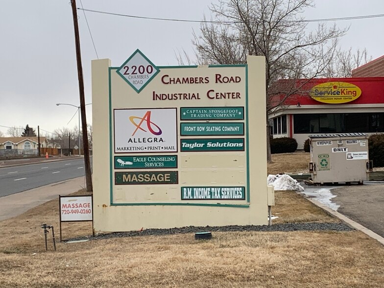 2200 Chambers Rd, Aurora, CO for lease - Building Photo - Image 3 of 19