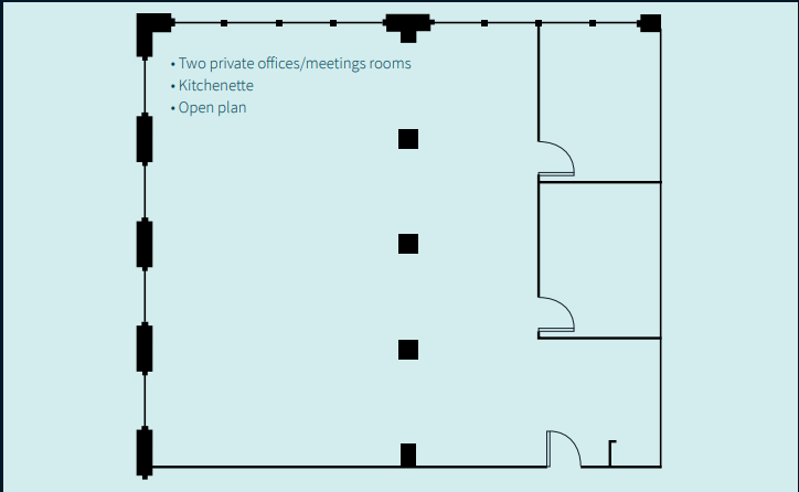 1122 Mainland St, Vancouver, BC for lease Floor Plan- Image 1 of 1