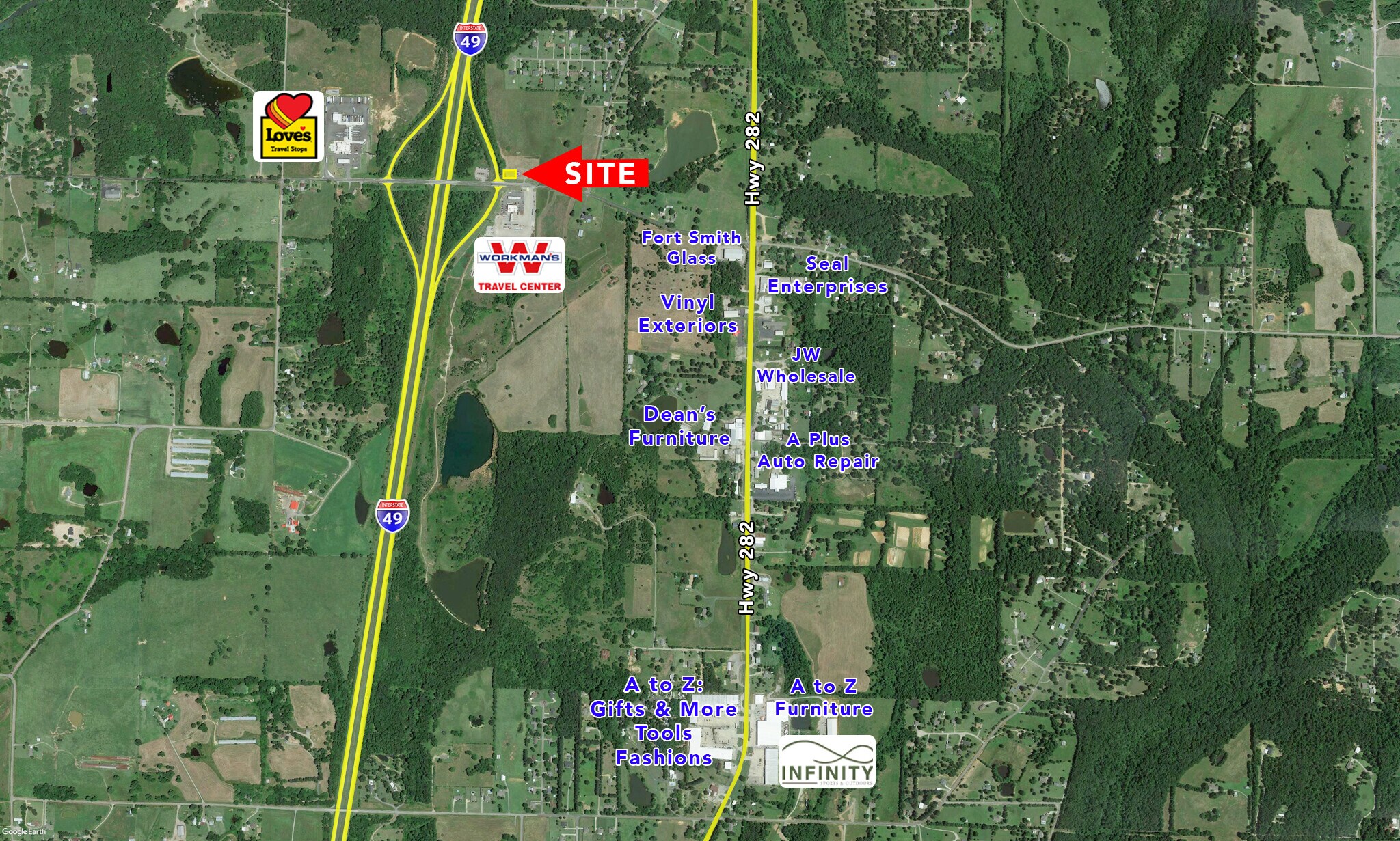 5511 Hwy 282, Alma, AR 72921 Land for Sale