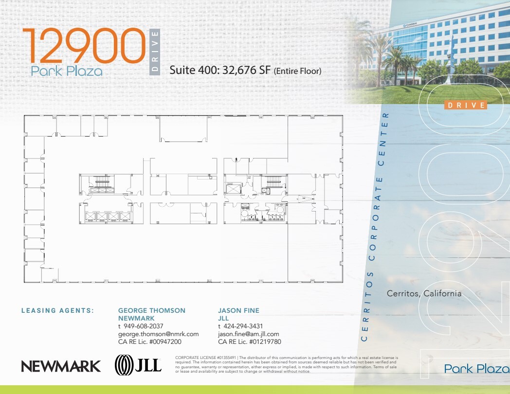 12900 Park Plaza Dr, Cerritos, CA for lease Floor Plan- Image 1 of 1