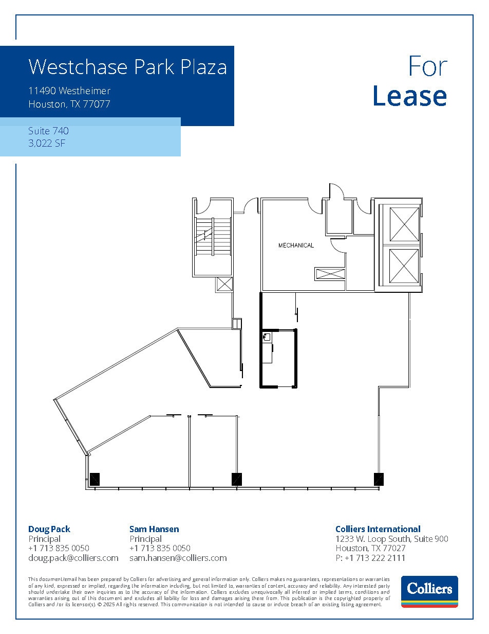 11490 Westheimer Rd, Houston, TX for lease Floor Plan- Image 1 of 1