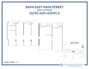 6016-6036 E Main St, Mesa, AZ for lease Site Plan- Image 1 of 1