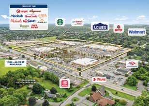 5301-5399 Genesee Rd, Camillus, NY - AERIAL  map view