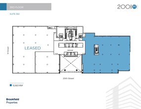 2001 M St NW, Washington, DC for lease Floor Plan- Image 1 of 1