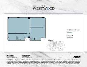 2443 Warrenville Rd, Lisle, IL for lease Floor Plan- Image 1 of 1