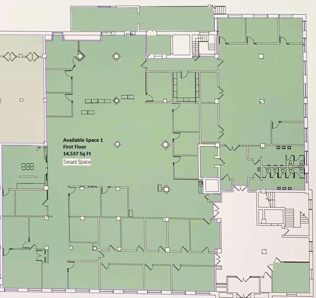 48-50 W Chestnut St, Lancaster, PA for lease - Floor Plan - Image 2 of 33