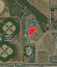 1835 61st Ave, Greeley, CO - aerial  map view - Image1