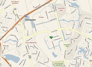 908 Executive Ct, Chesapeake, VA - AERIAL  map view