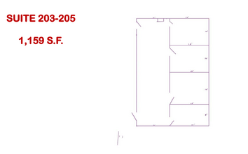 2430 Bank St, Ottawa, ON for lease Floor Plan- Image 1 of 1