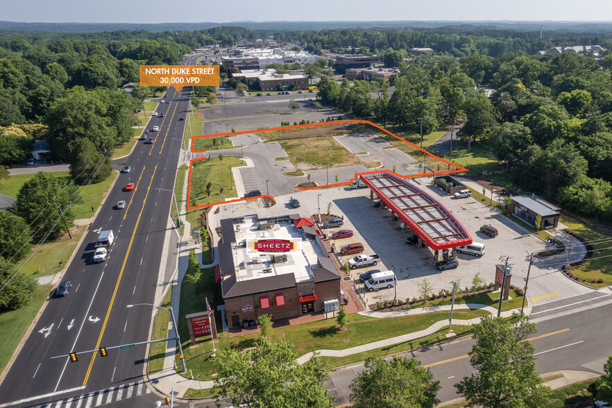 3300 N Duke St, Durham, NC for lease - Aerial - Image 1 of 3