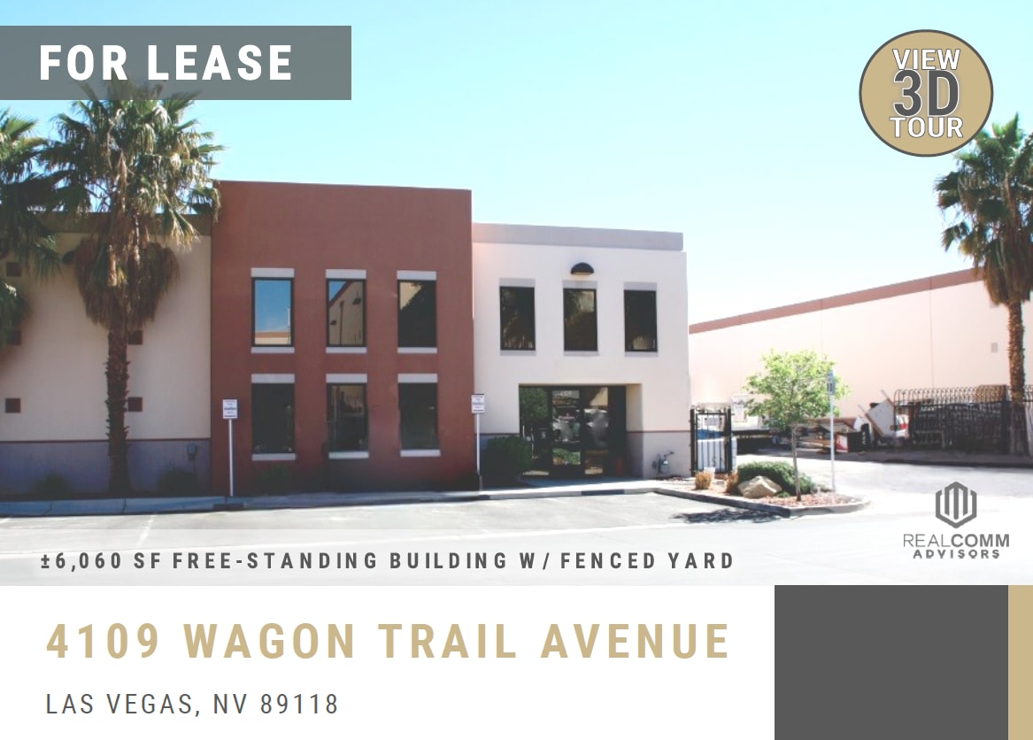 4109 Wagon Trail Ave, Las Vegas, NV for lease Building Photo- Image 1 of 5