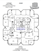 1716 Briarcrest Dr, Bryan, TX for lease Floor Plan- Image 1 of 3