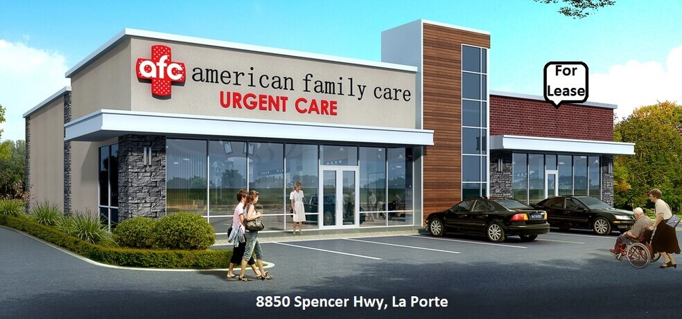 8850 Spencer Hwy, La Porte, TX for lease - Building Photo - Image 1 of 4