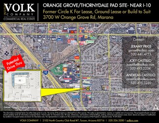More details for 3700 W Orange Grove Rd, Tucson, AZ - Retail for Lease