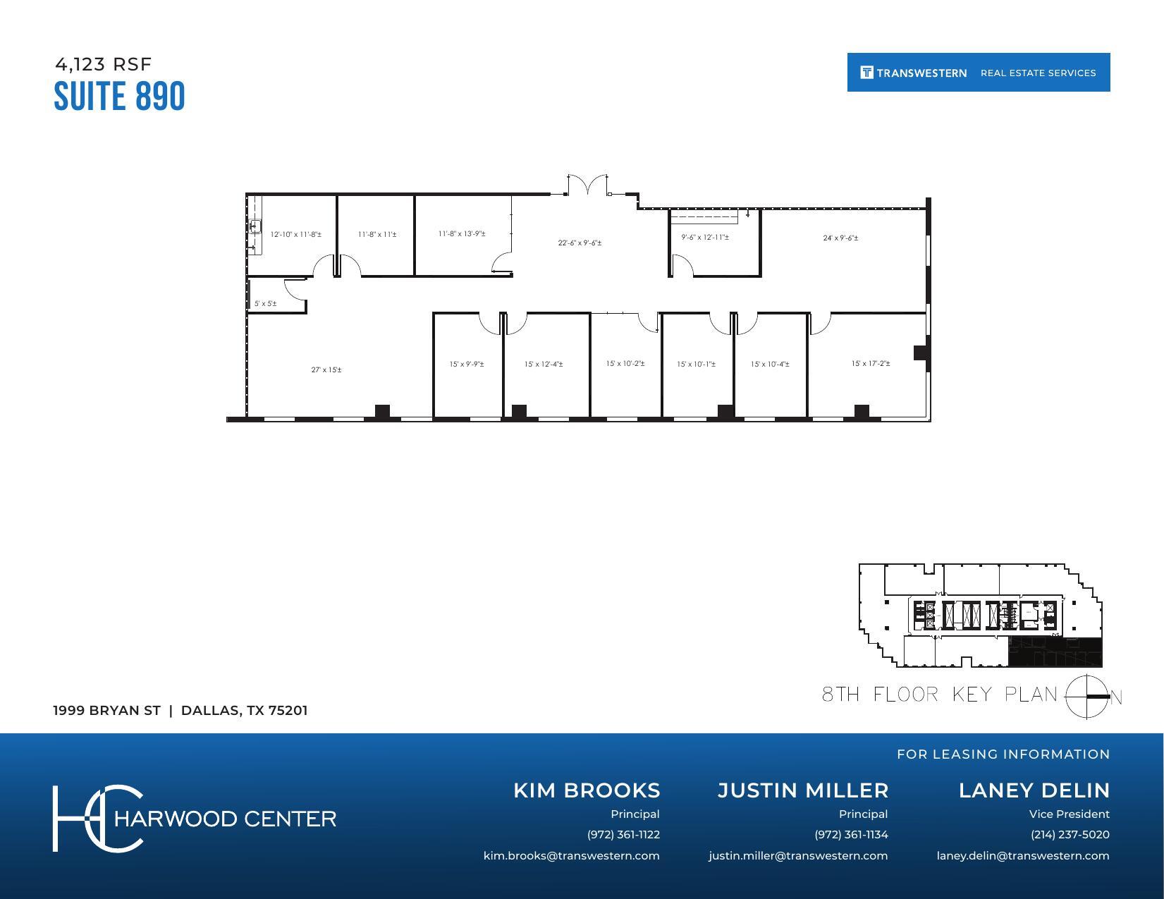 1999 Bryan St, Dallas, TX for lease Floor Plan- Image 1 of 1