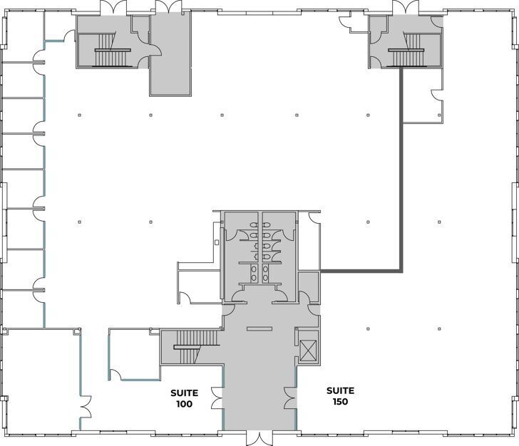4790 Eastgate Mall, San Diego, CA for lease Floor Plan- Image 1 of 5