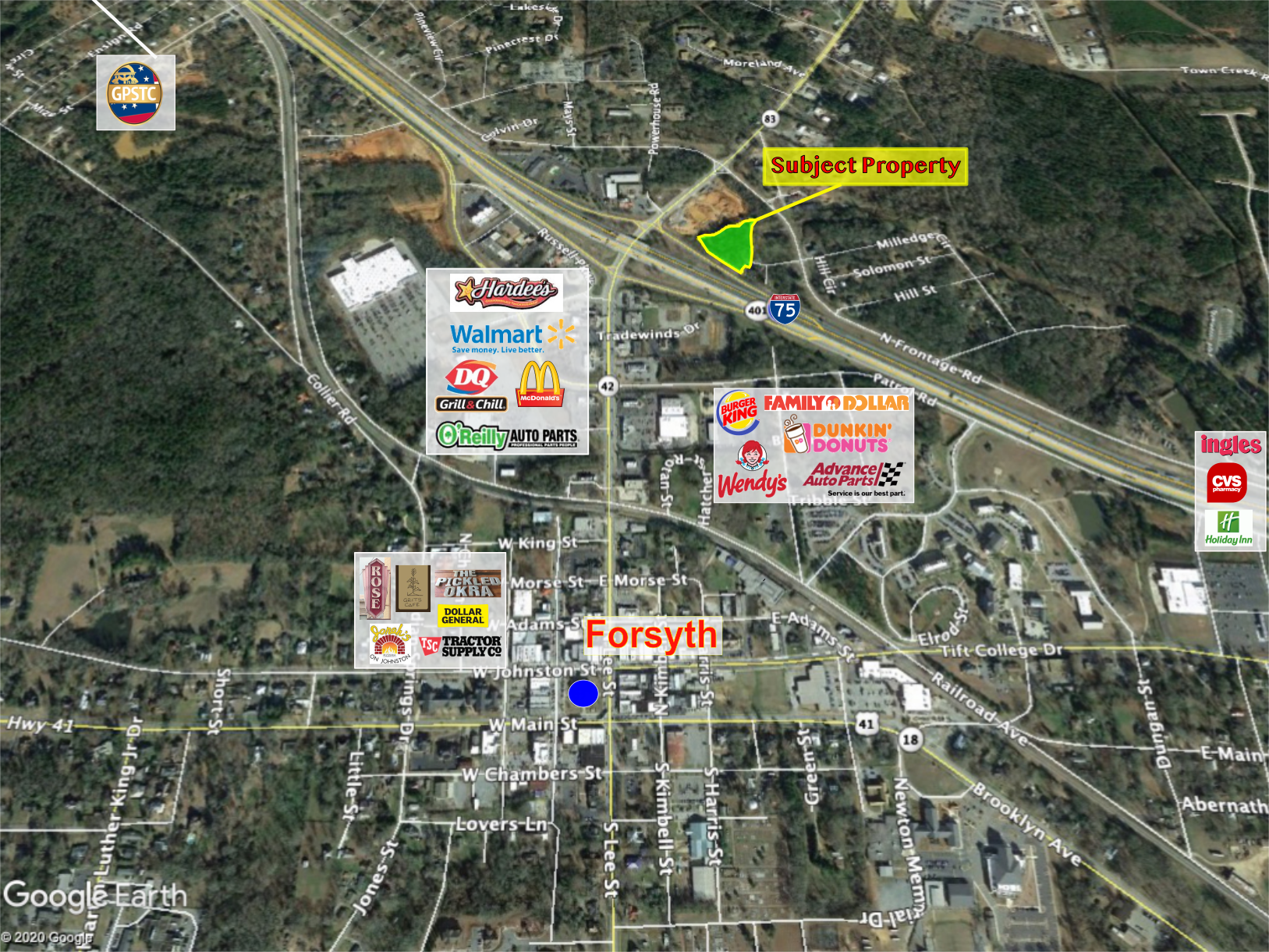 Cabaniss Rd, Forsyth, GA for sale Aerial- Image 1 of 1