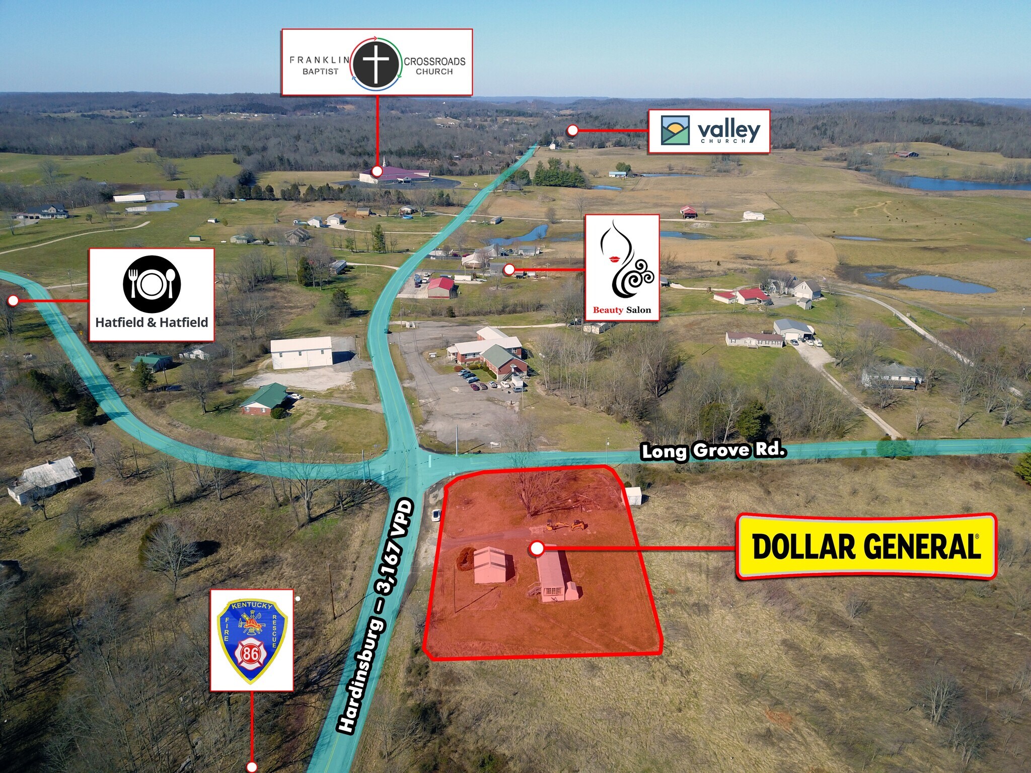 4282 Hardinsburg Rd, Cecilia, KY, 42724 Freestanding Property For