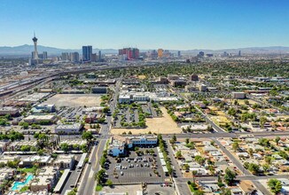 400 Shadow Ln, Las Vegas, NV - AERIAL  map view