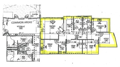 7801 Oakmont Blvd, Fort Worth, TX for lease Floor Plan- Image 2 of 11