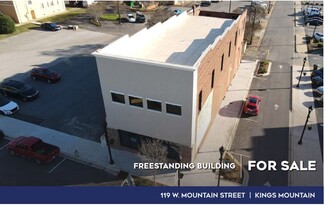 More details for 119 W Mountain St, Kings Mountain, NC - Office for Sale