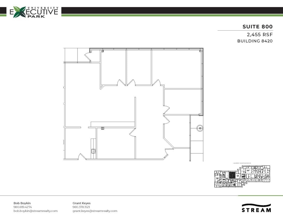 8420 University Executive Park Dr, Charlotte, NC for lease Site Plan- Image 1 of 1