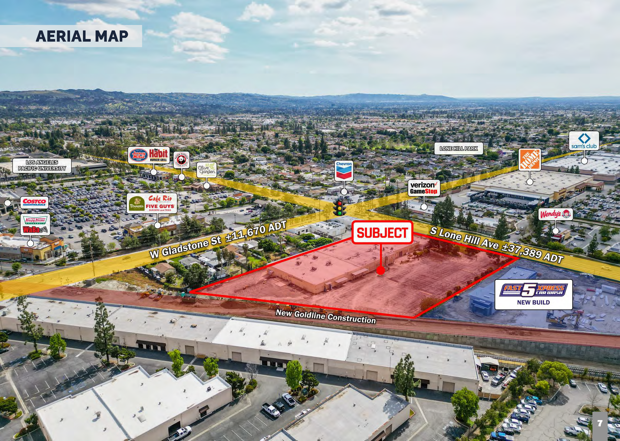 1332 S Lone Hill Ave, Glendora, CA 91740 - 3.15 Acres: For Ground Lease ...