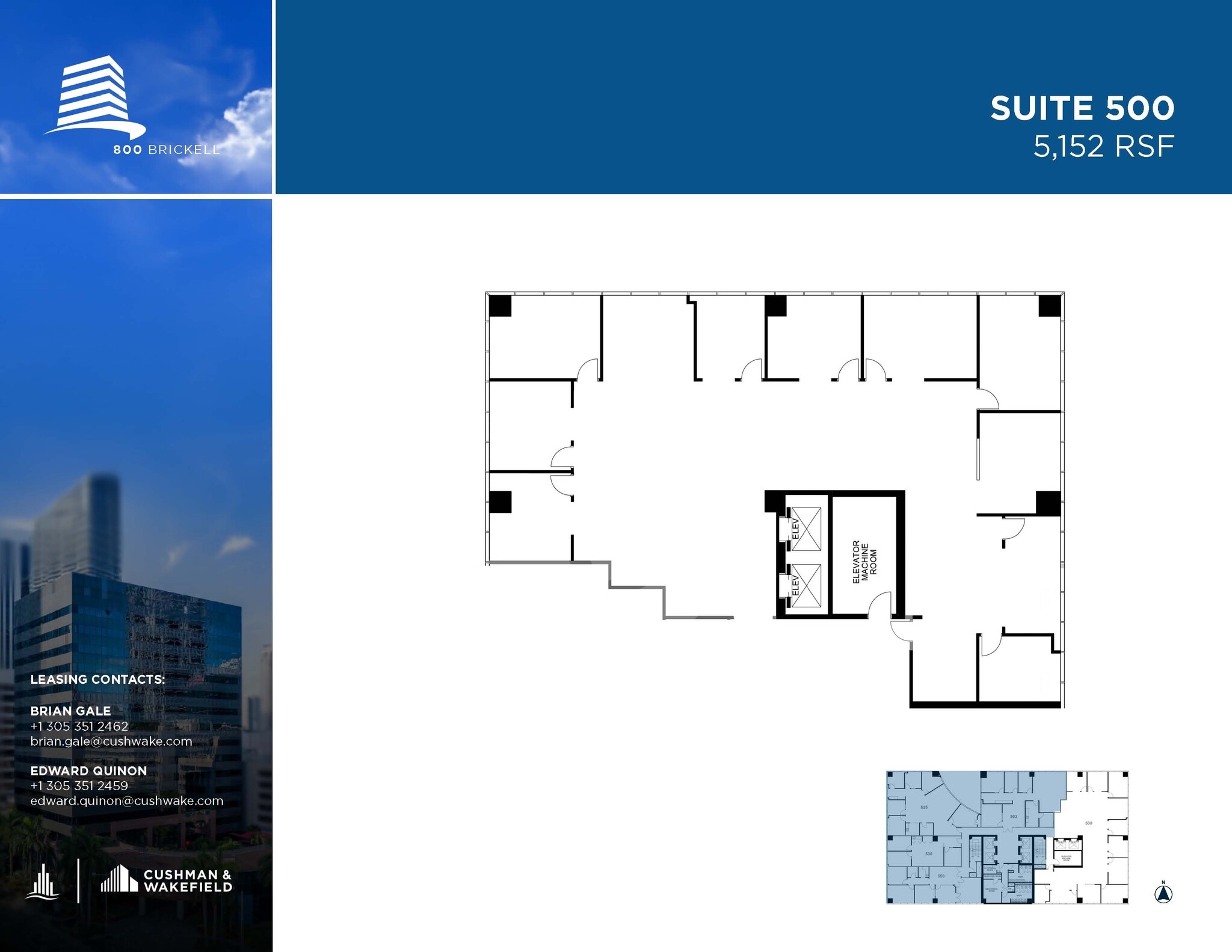 800 Brickell Ave, Miami, FL for lease Floor Plan- Image 1 of 1