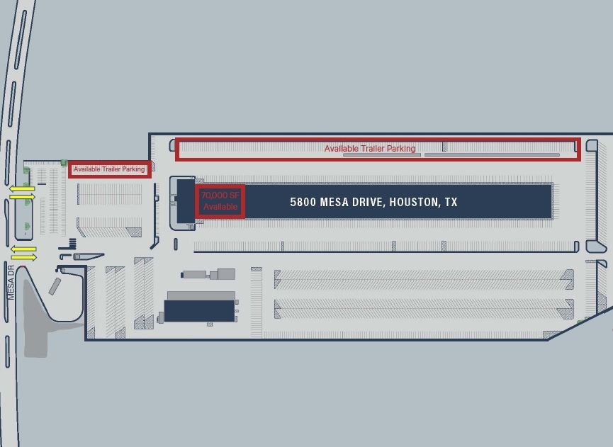 5800 Mesa Dr, Houston, TX for lease Site Plan- Image 1 of 1