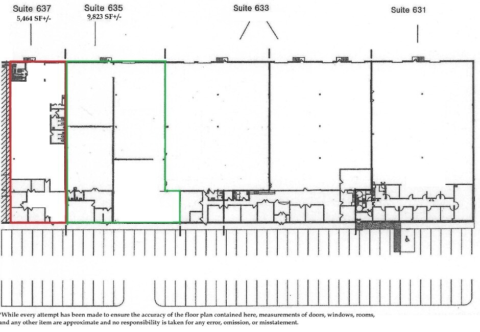 631-641 Lowther Rd, Lewisberry, PA for lease Floor Plan- Image 1 of 1