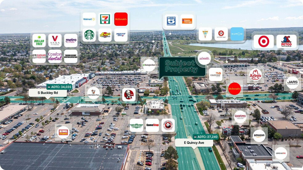 16951 E Quincy Ave, Aurora, CO for sale - Aerial - Image 2 of 3