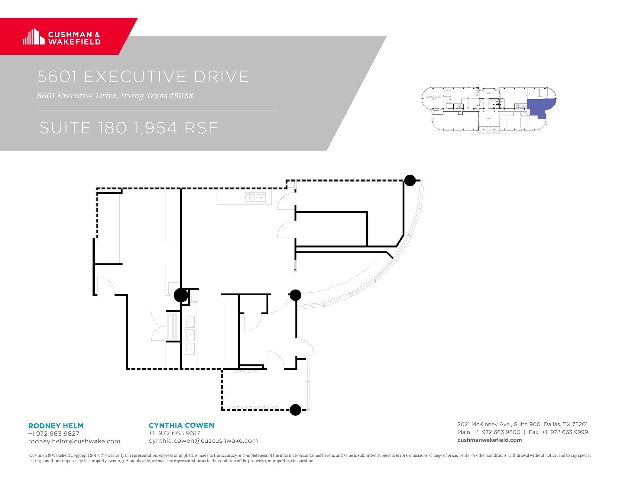 5601 Executive Dr, Irving, TX for lease Site Plan- Image 1 of 1