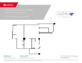 5601 Executive Dr, Irving, TX for lease Site Plan- Image 1 of 1