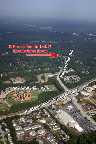 329 Martin Rd, Stone Mountain, GA for sale - Aerial - Image 3 of 5