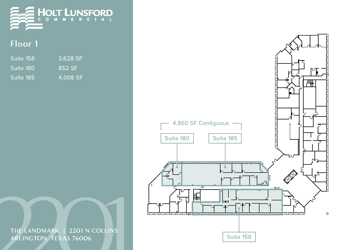 2201 N Collins St, Arlington, TX for lease Floor Plan- Image 1 of 1