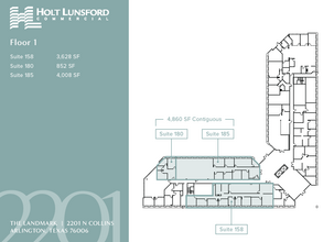 2201 N Collins St, Arlington, TX for lease Floor Plan- Image 1 of 1