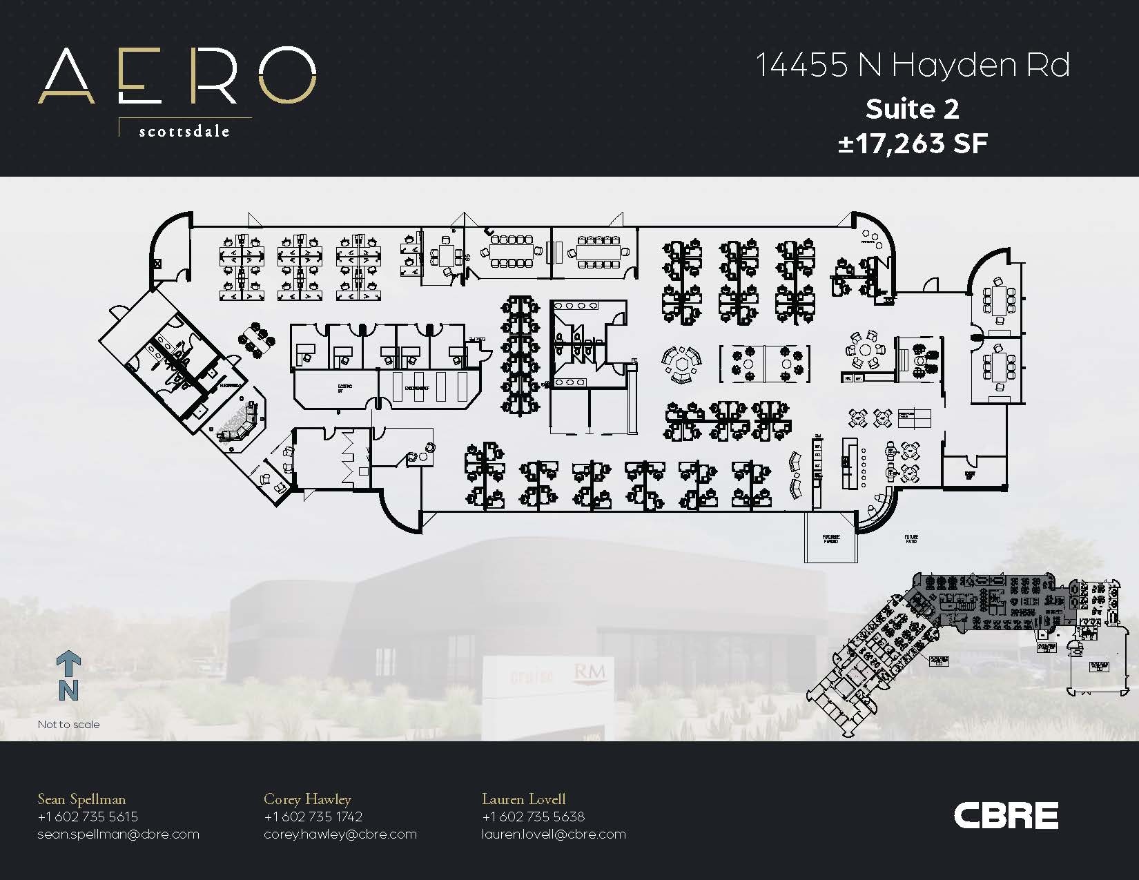 14505 N Hayden Rd, Scottsdale, AZ for lease Floor Plan- Image 1 of 1