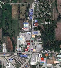 2103 N 291 Hwy, Harrisonville, MO - AERIAL  map view