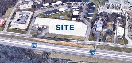 1351 Dunn Rd, Saint Louis, MO - AERIAL  map view