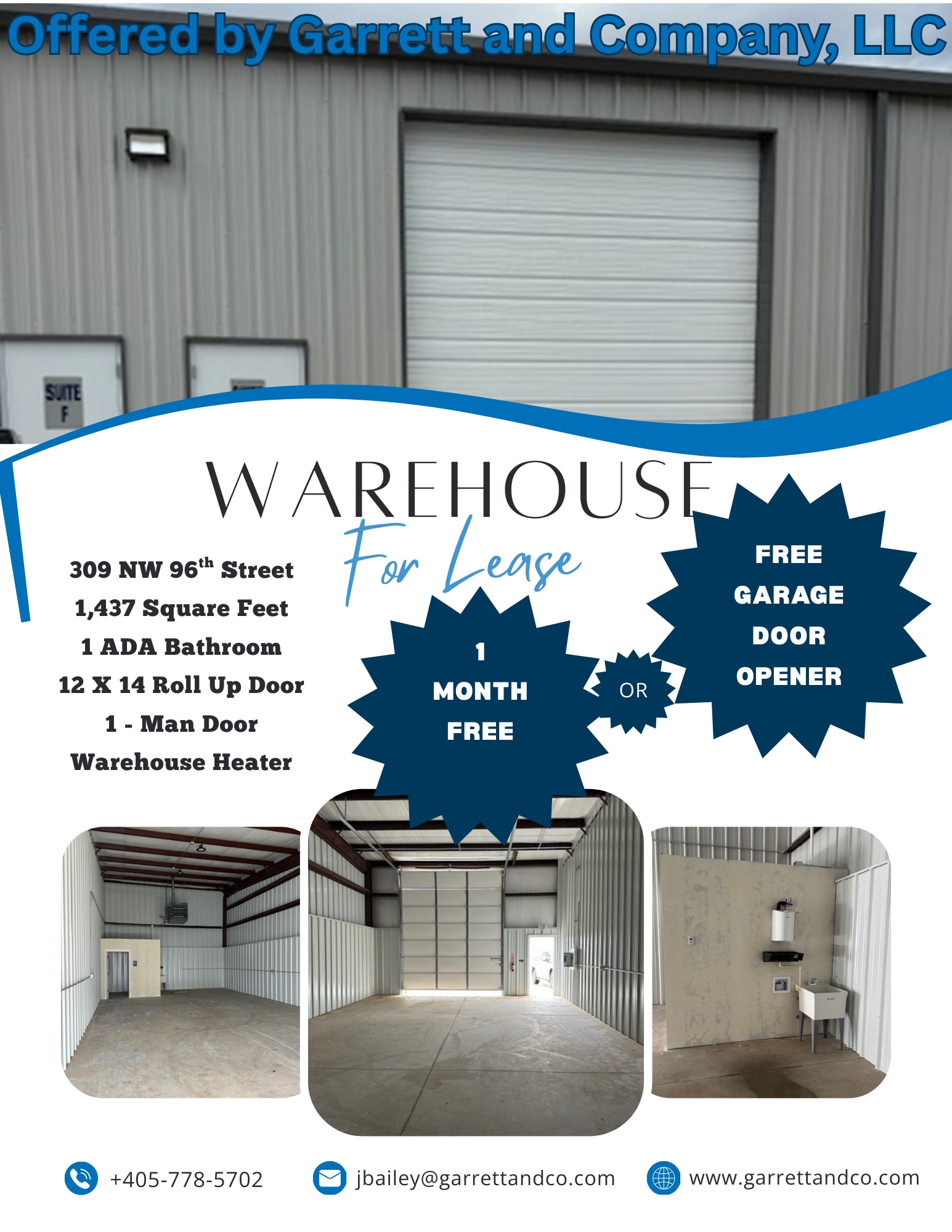 309 NW 96th St, Oklahoma City, OK for lease Interior Photo- Image 1 of 1