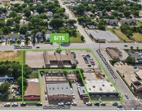 2225-2245 N Main St, Fort Worth, TX - AERIAL map view - Image1