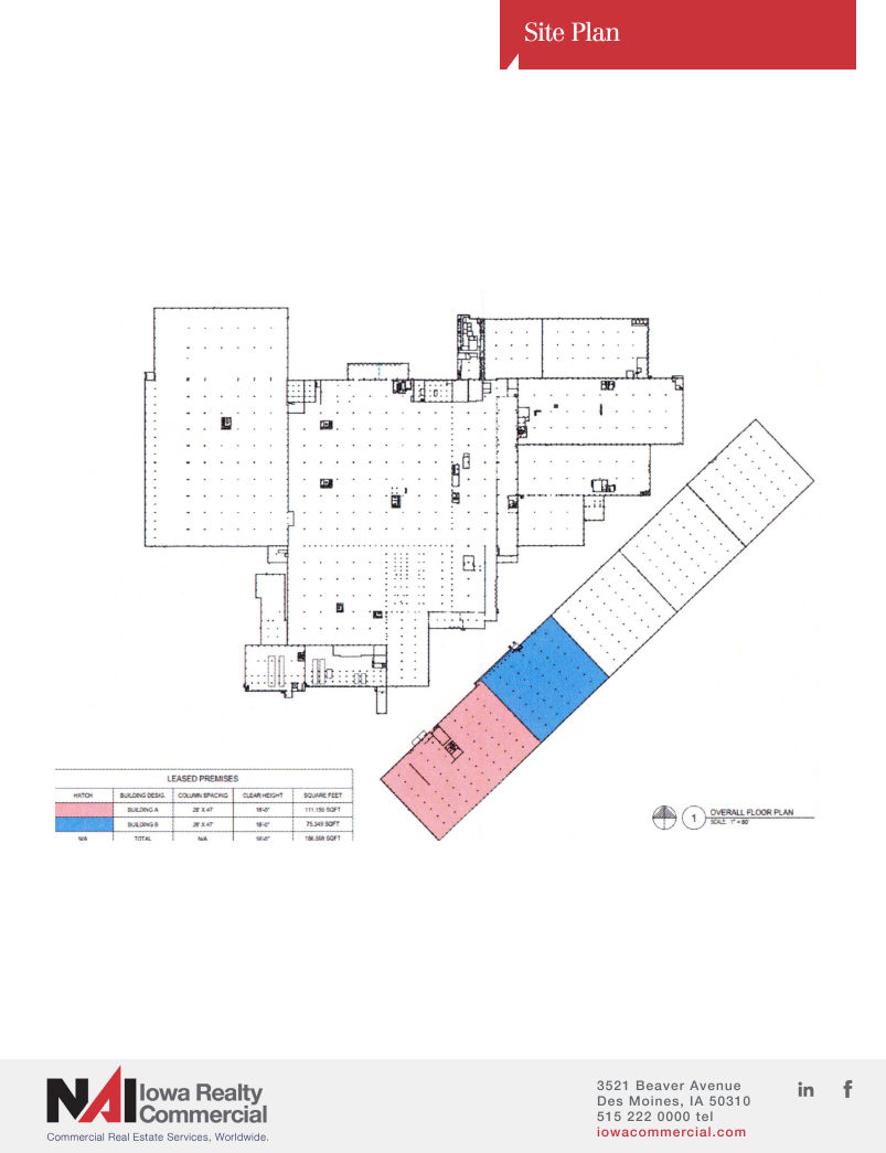 927 N 19th Ave E, Newton, IA for lease Floor Plan- Image 1 of 1