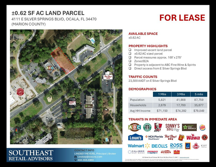 Silver Springs Boulevard, Ocala, FL for lease - Building Photo - Image 1 of 5