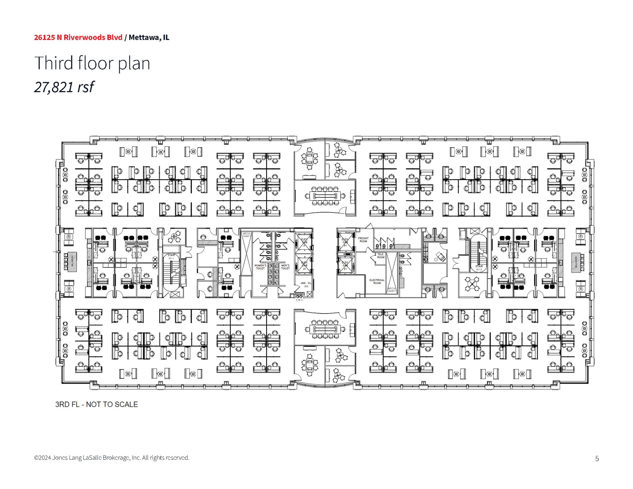 26125 N Riverwoods Blvd, Mettawa, IL for lease Floor Plan- Image 1 of 1
